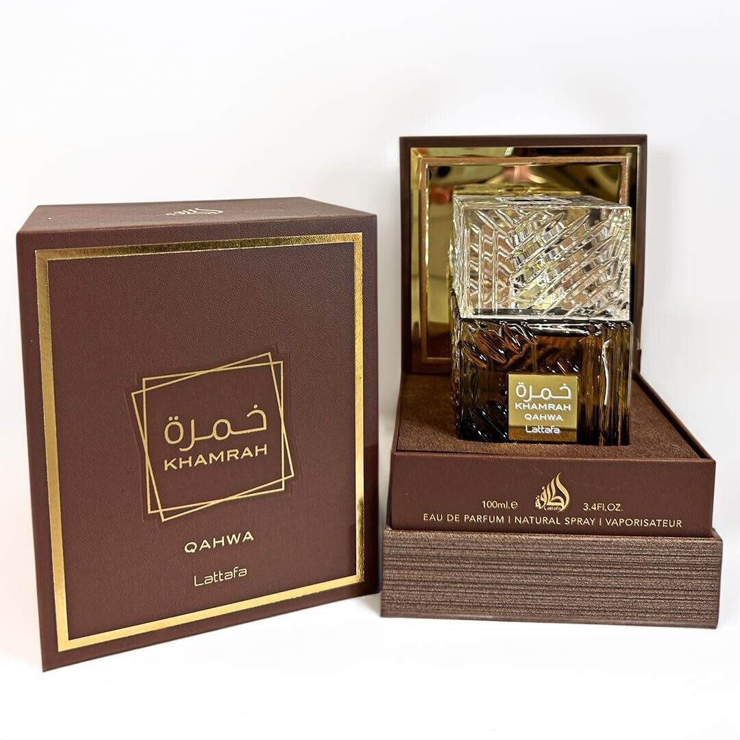 the Lattafa Khamrah Qahwa Eau