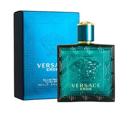 Versace Eros Eau de Toilette for Men.