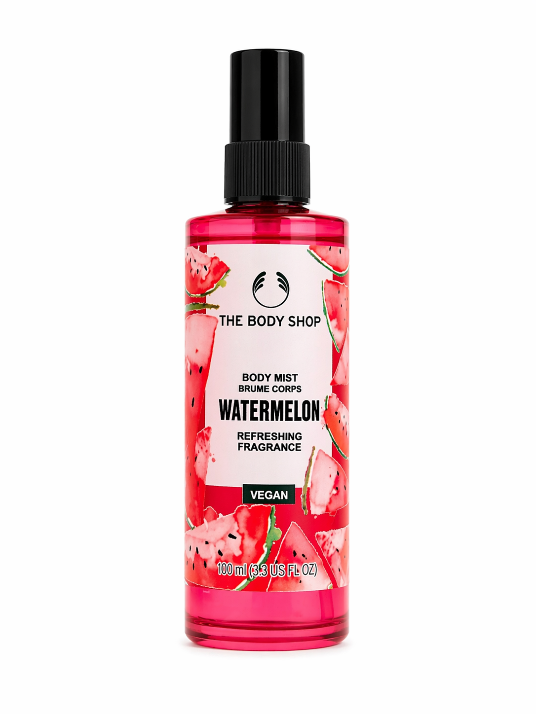 The Body Shop Watermelon Refreshing Fragrance body mist.